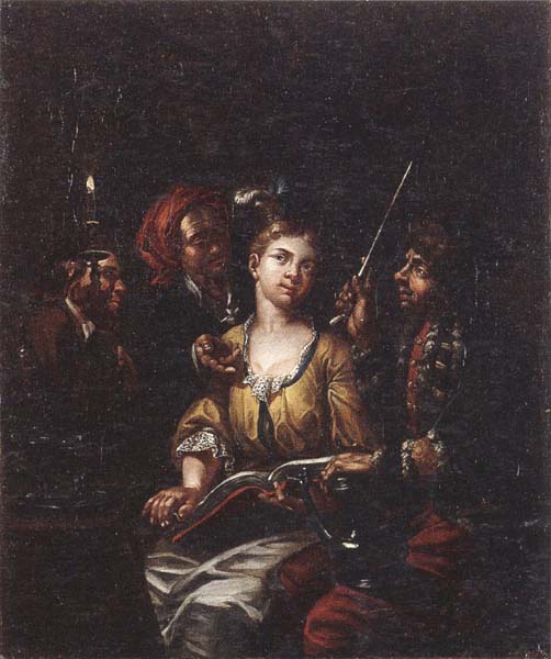 Matthys Naiveu The procuress